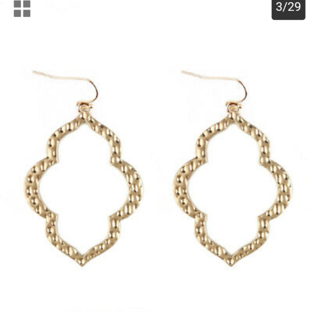 Moroccan Quatrefoil Earrings